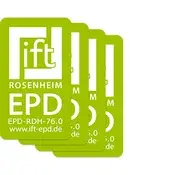 Logo Umweltproduktdeklaration EPD