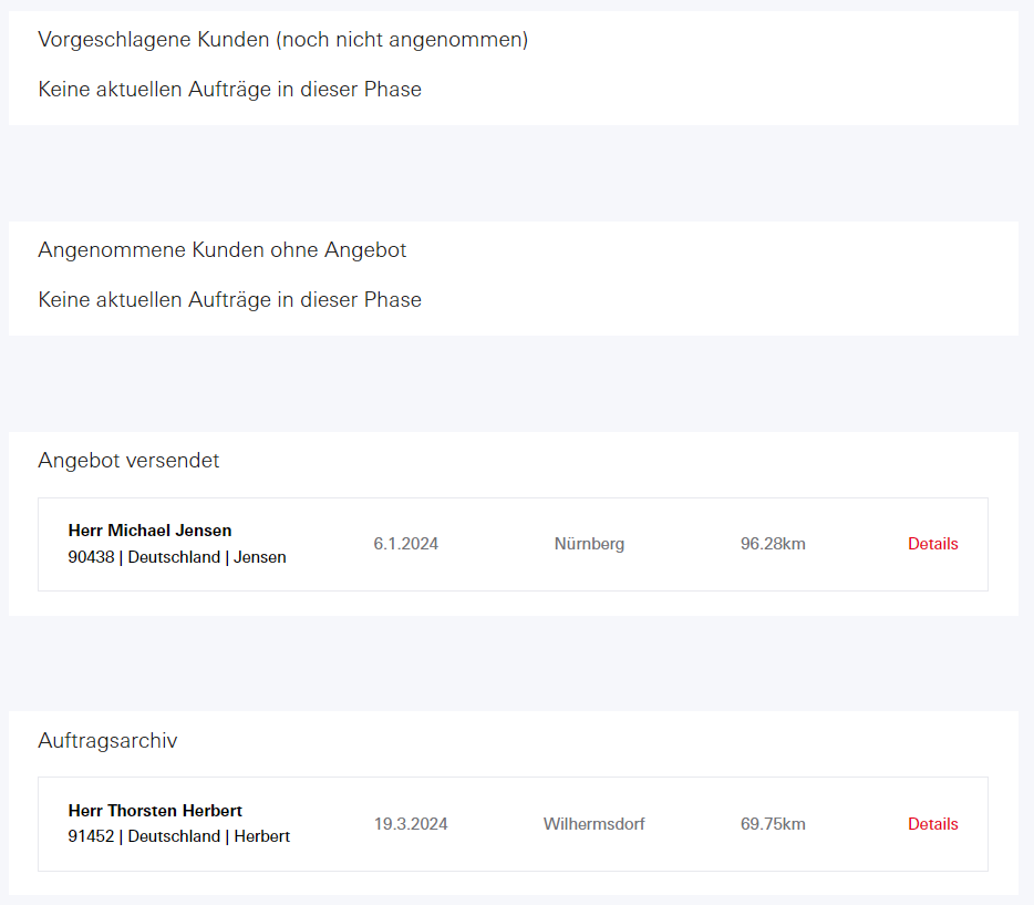 Strona główna klienta Portal RotoPro